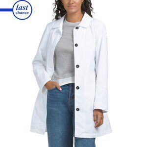 SAVE THE DUCK White Trench Coat